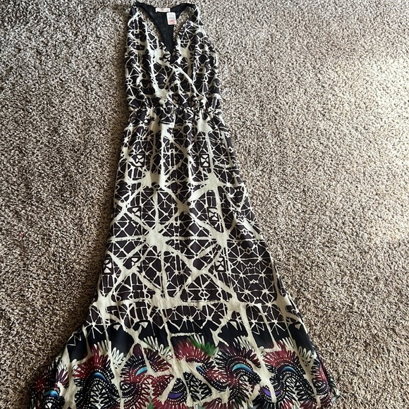 Rebecca Taylor Silk Maxi Racerback Dress NWT - Picture 4 of 14